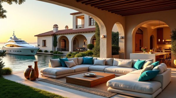 Aménager une villa à Saint-Raphaël avec un architecte d'intérieur